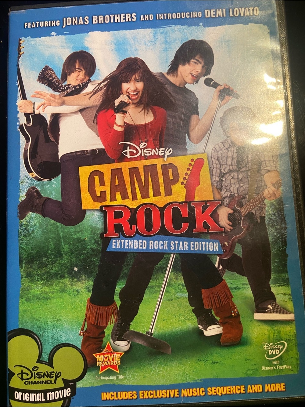 Disney Camp Rock DVD — Demi Lovato & The Jonas Brothers